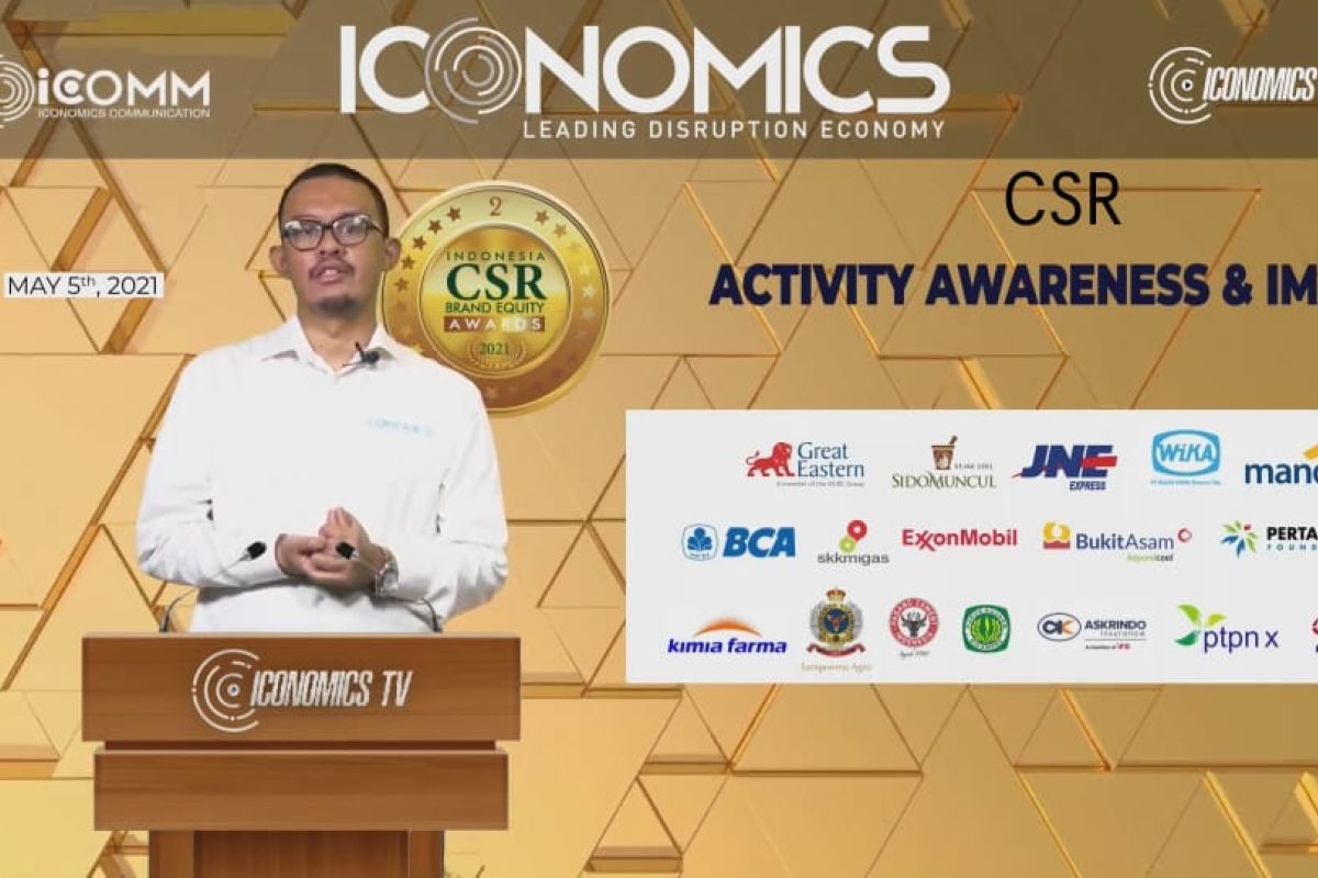 Lima bank BUMN raih Indonesia CSR Brand Equity Awards 2021