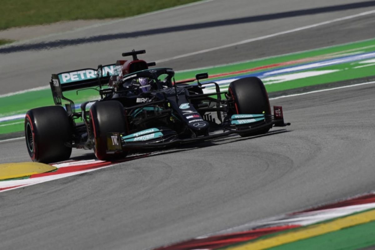 Lewis Hamilton tercepat di FP2 GP Spanyol, ungguli Bottas dan Leclerc
