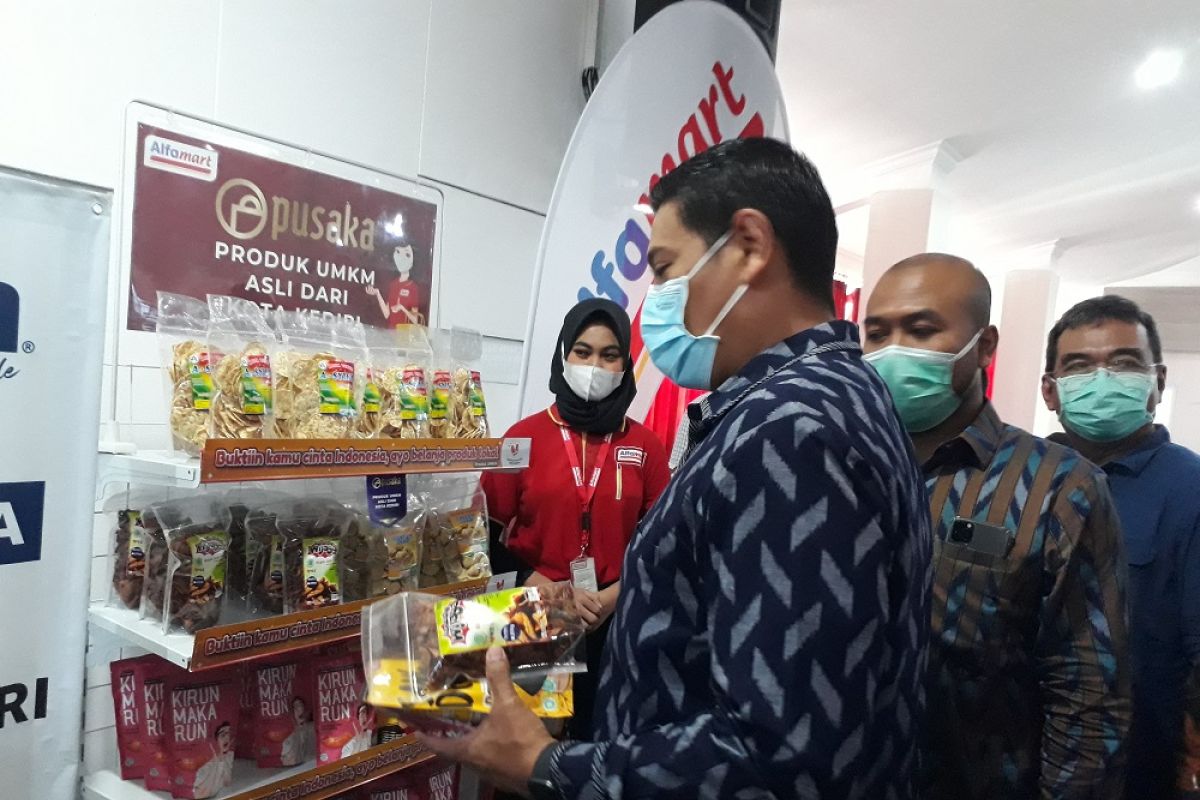 Pemkot Kediri gandeng toko swalayan pasarkan produk UMKM
