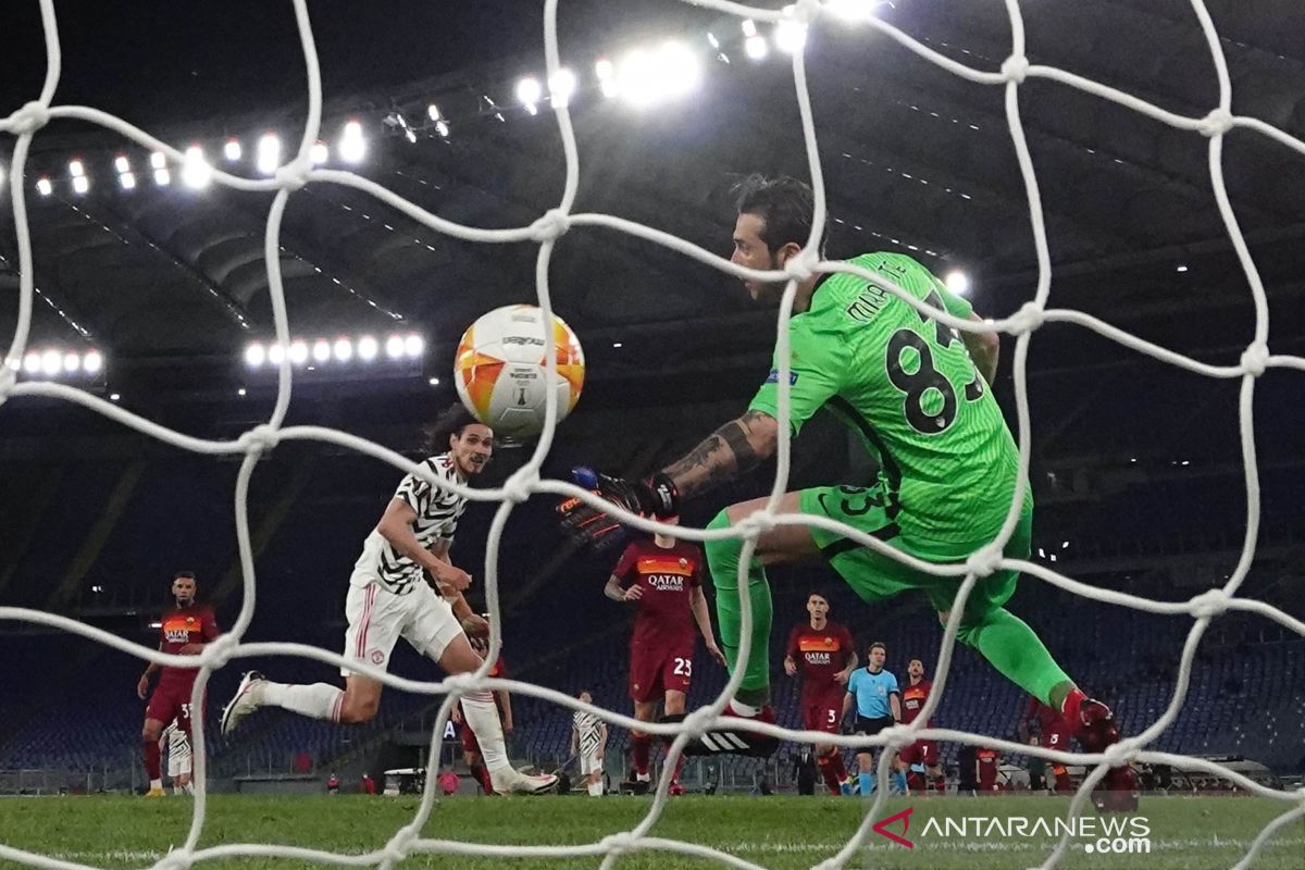 Liga Europa - MU tetap ke final meski kalah di leg kedua lawan Roma