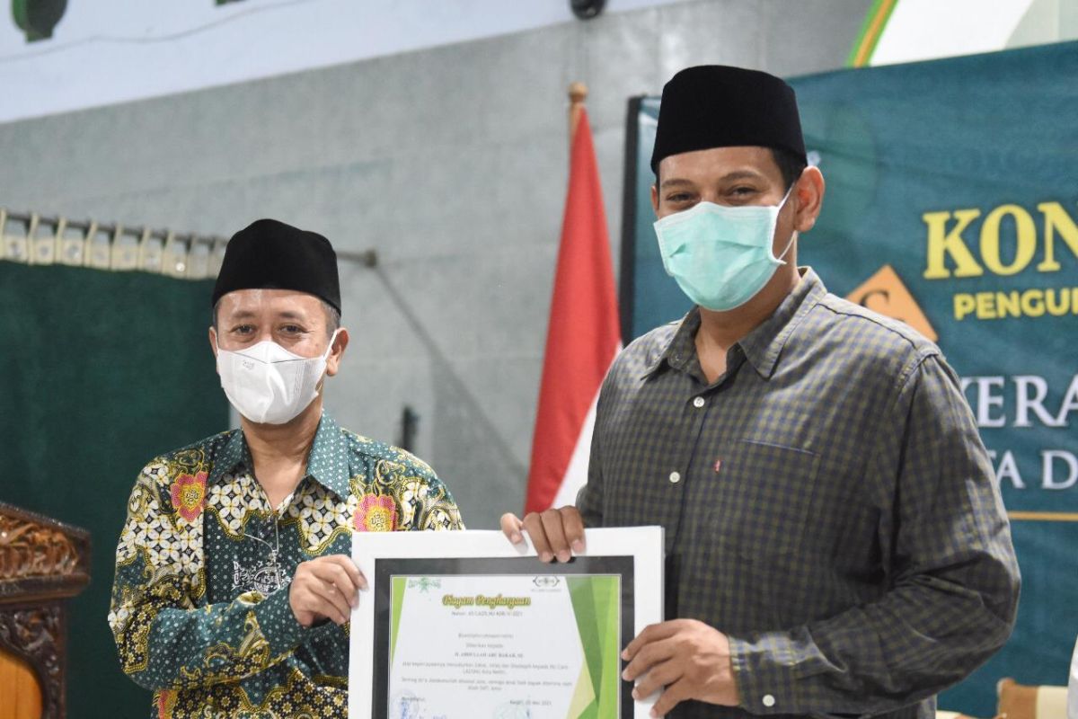 Wali Kota Kediri dukung penyaluran zakat melalui NU Care-Lazisnu