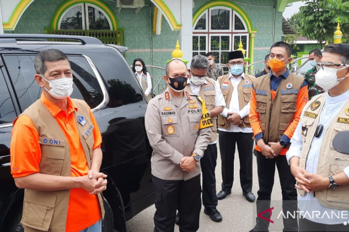 Doni Monardo mengapresiasi terhadap penerapan PPKM Mikro di Jambi