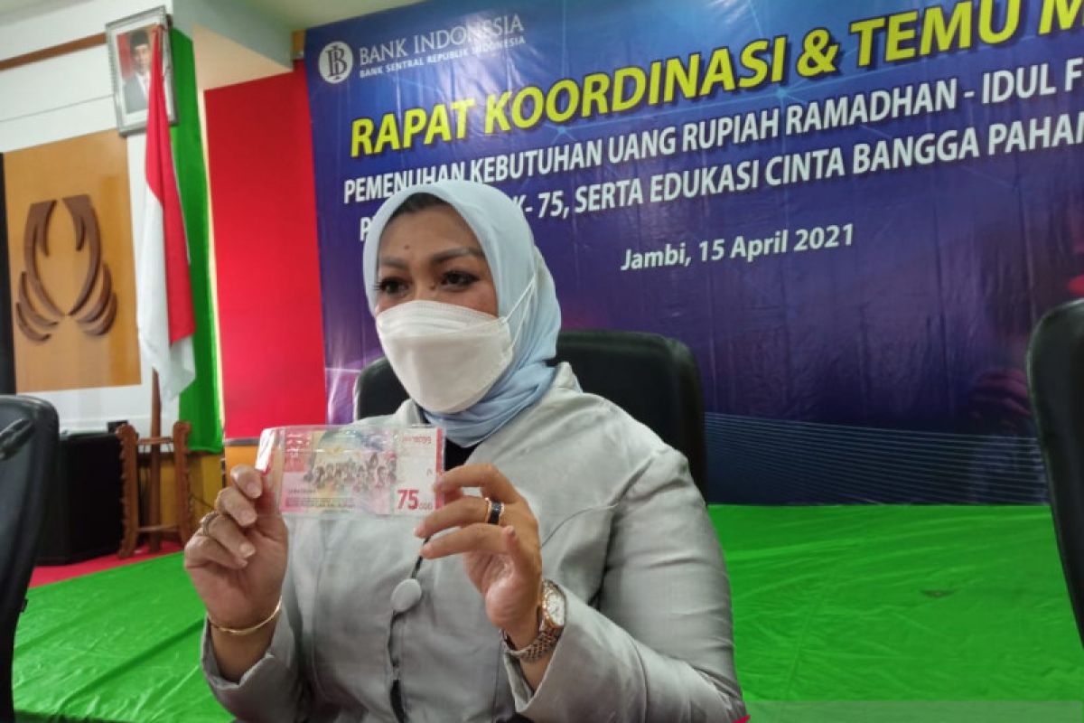 Tolak pembayaran dengan uang Rp75.000 bisa didenda hingga Rp200 juta