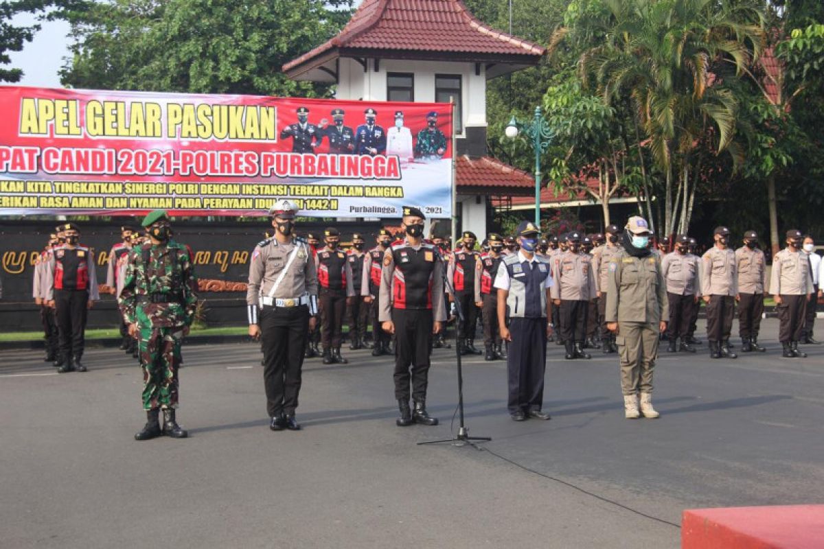 Polres Purbalingga dirikan lima pospam dalam Operasi Ketupat Candi 2021