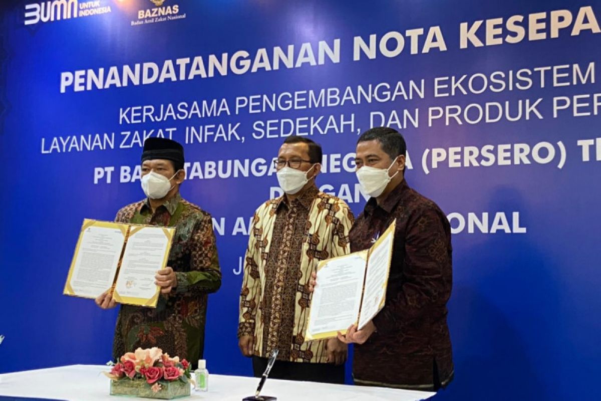 BTN Syariah rangkul Baznas permudah pembayaran zakat