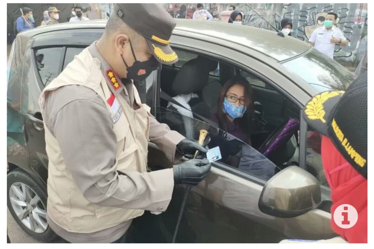 Inilah titik pos penyekatan larangan mudik di Provinsi Lampung