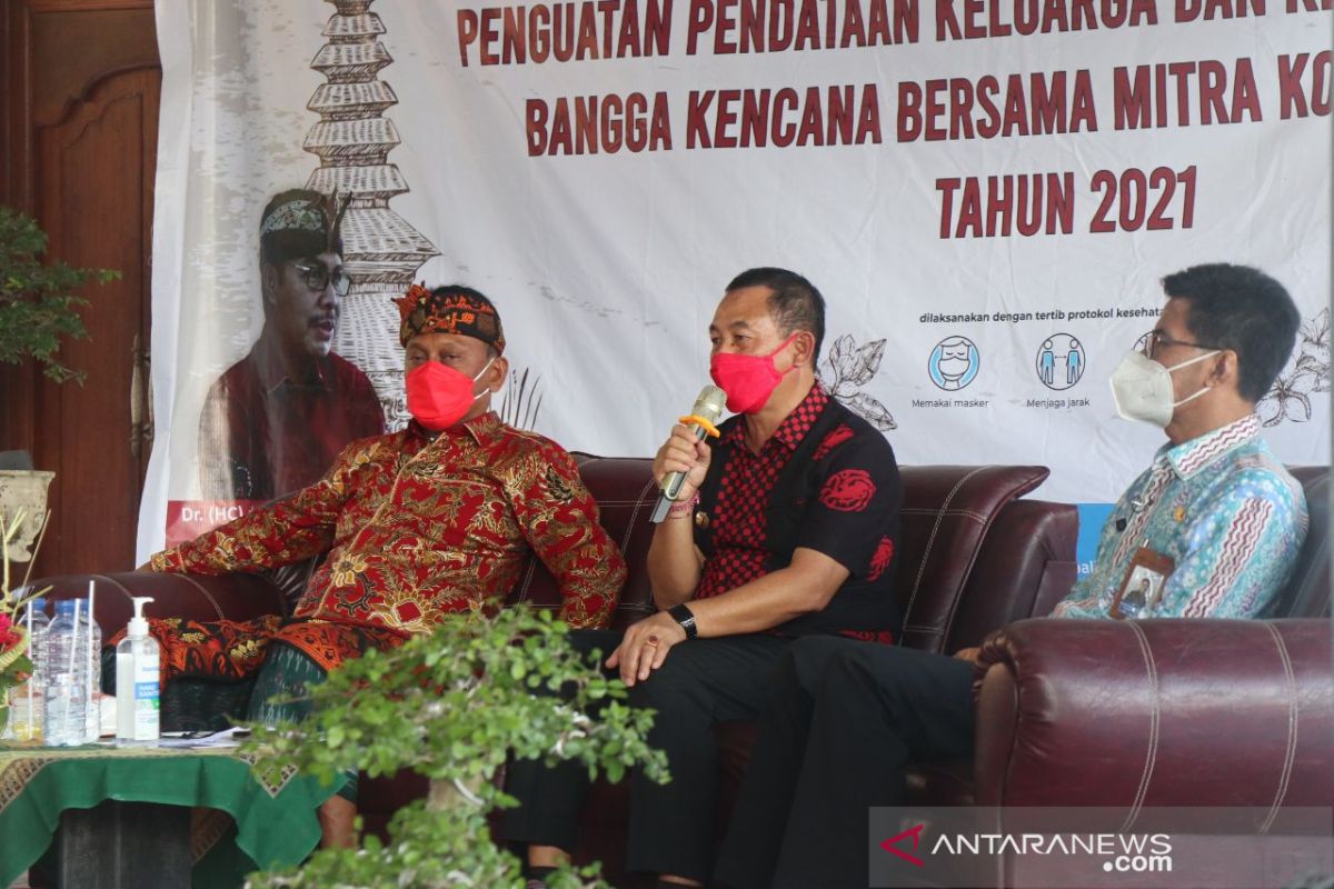 Bupati Karangasem ajak sukseskan PK21 dari BKKBN Bali