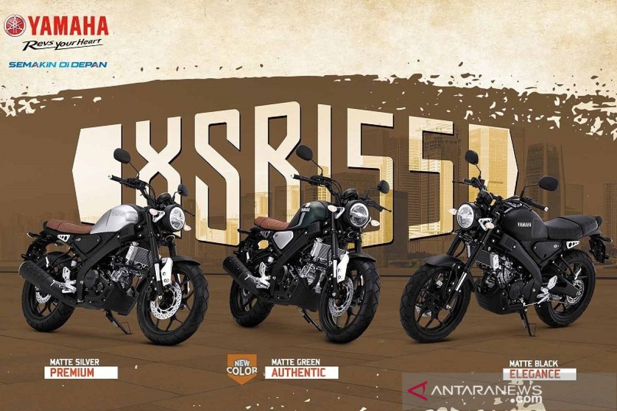 Yamaha XSR 155 usung warna baru konsep 