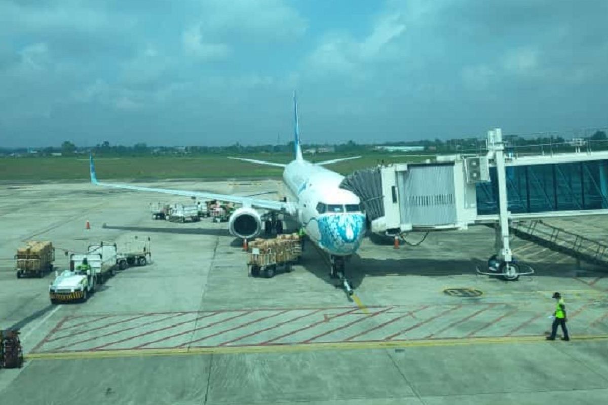 Hari ini Bandara Sultan Thaha layani dua penerbangan, Garuda dan Susi Air