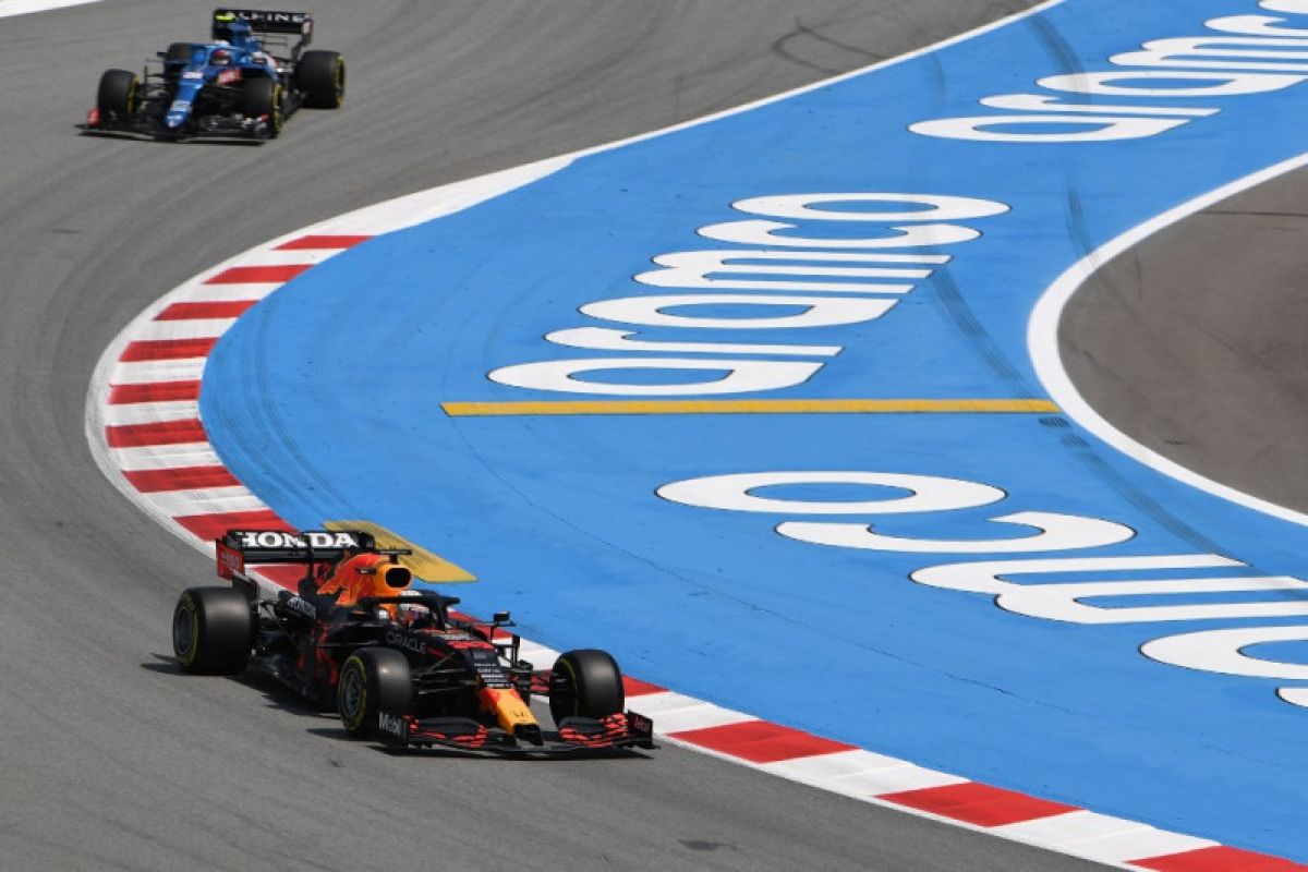 Max Verstappen tercepat di FP3 GP Spanyol, Ferrari unjuk gigi
