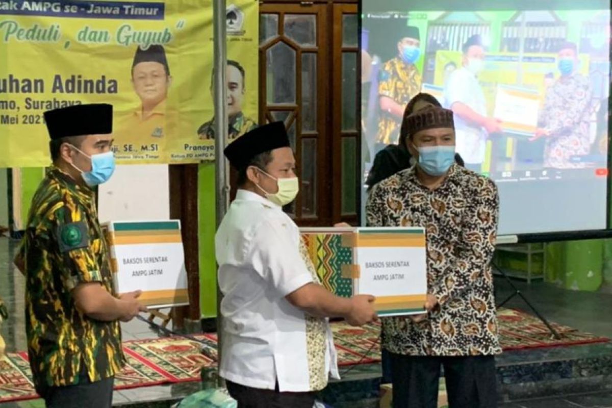 Ramadhan, AMPG Jatim berbagi tali asih ke panti asuhan