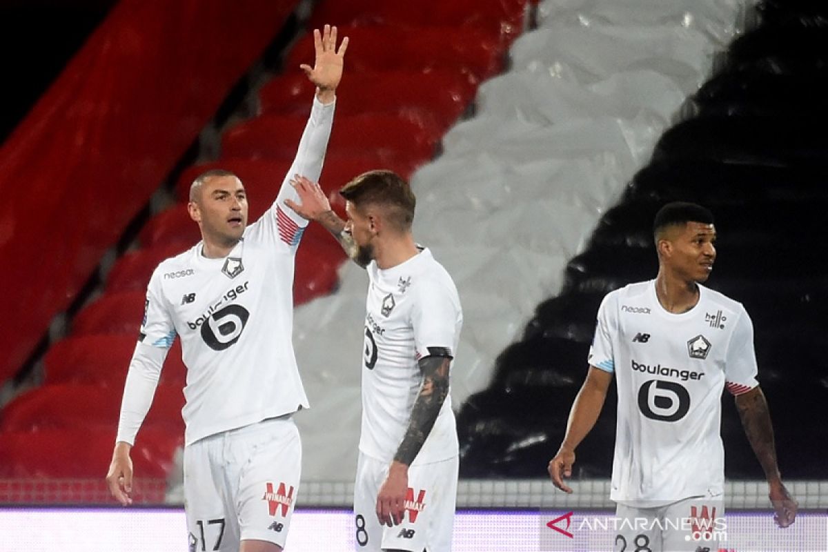 Liga Prancis - Lille perlebar jarak dengan PSG selepas gasak Lens