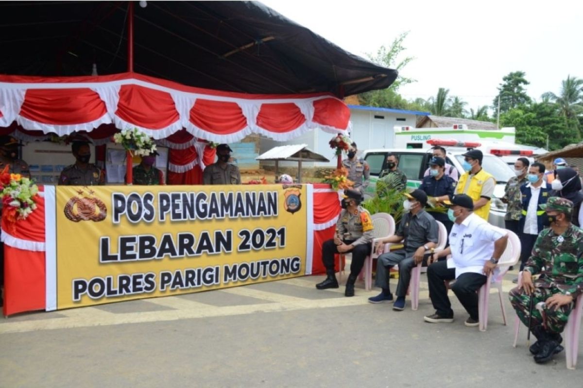 Gubernur Gorontalo-Wagub Sulteng bertemu di perbatasan