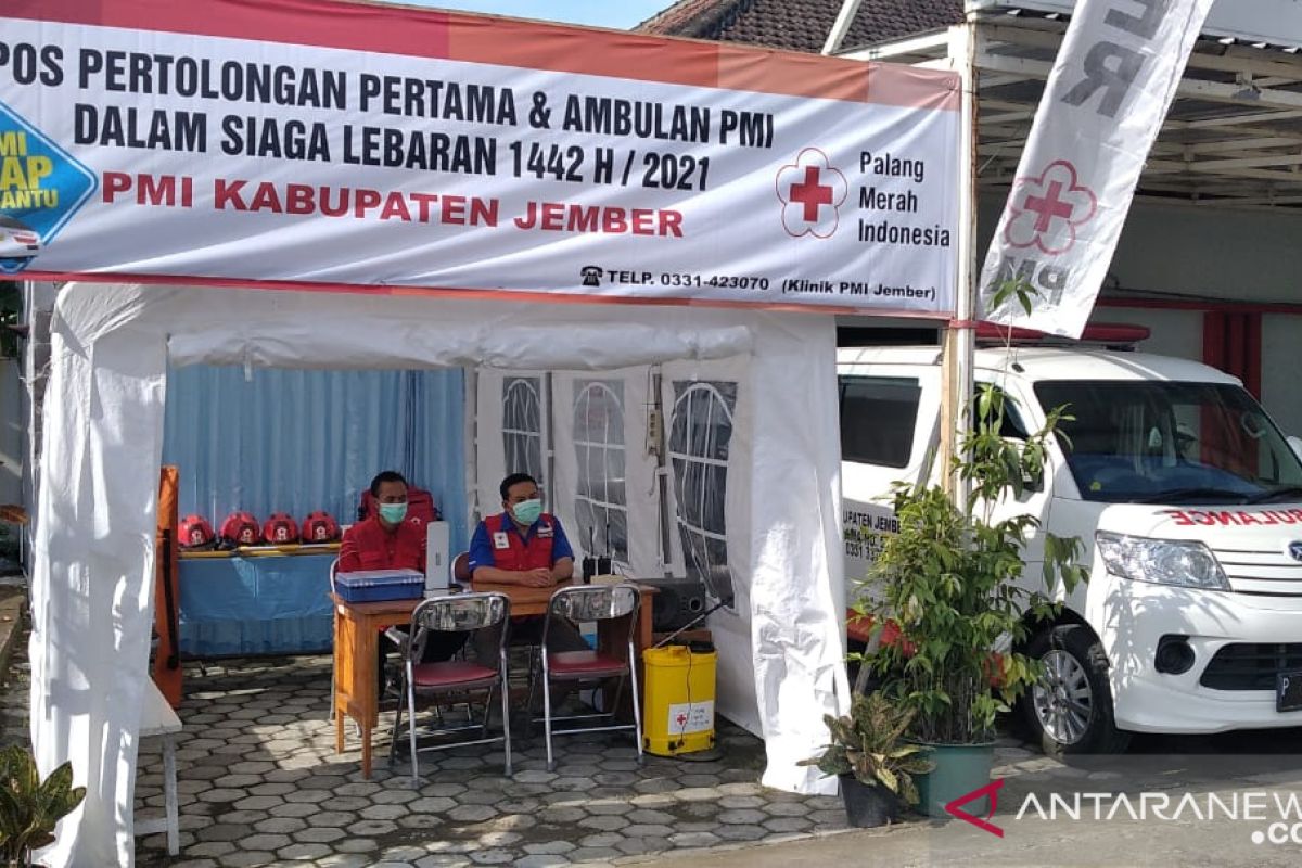 PMI  Jember dirikan lima posko kesehatan siaga Lebaran