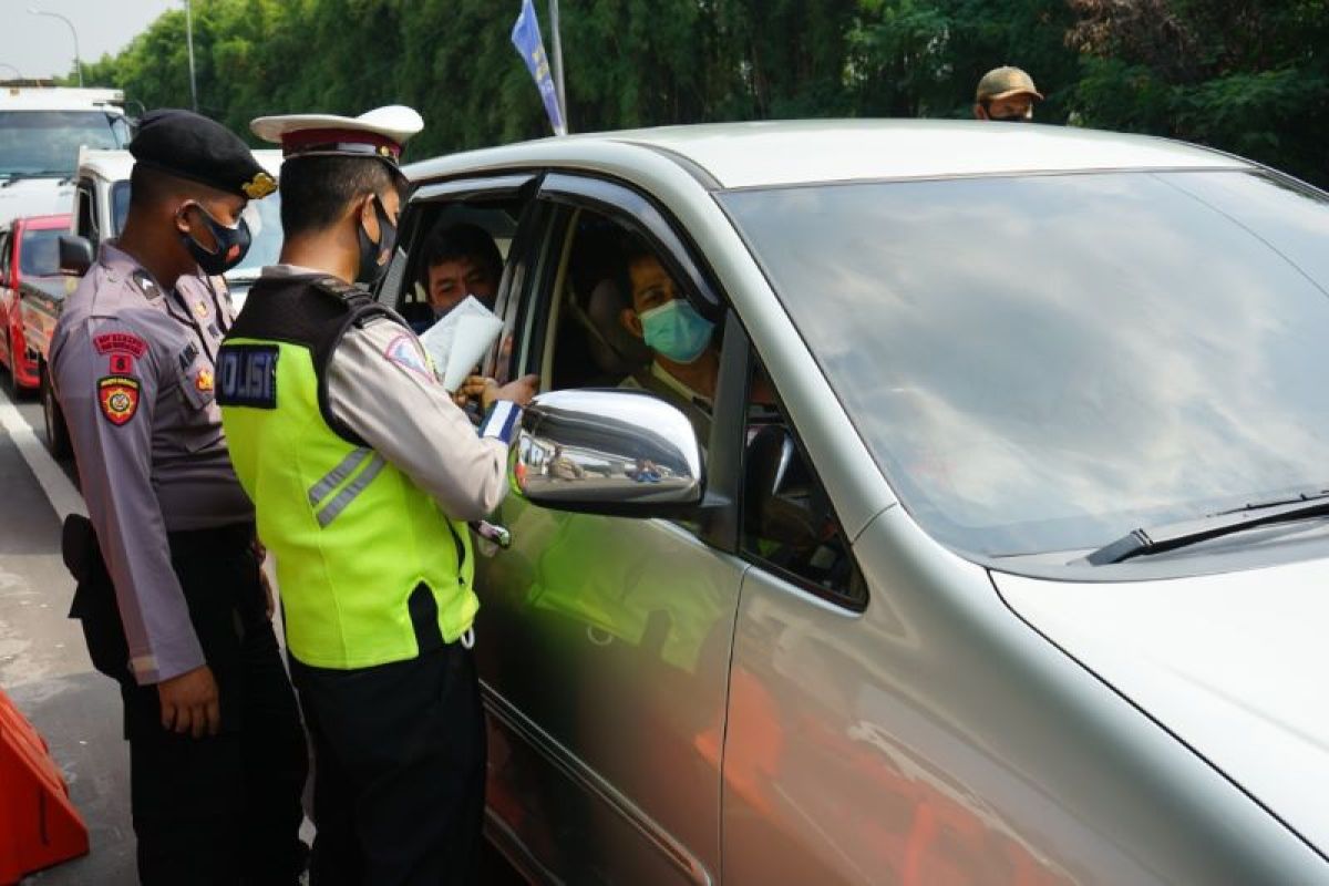 Larangan mudik, BPJT berharap penambahan personel dalam penyekatan tol