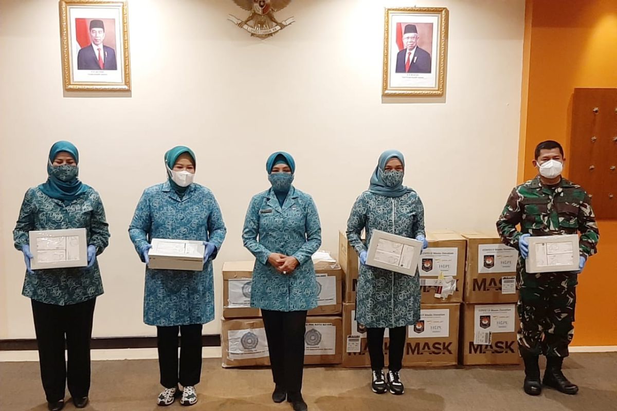 Kepri dapat bantuan 40 ribu masker dari TP PKK Pusat