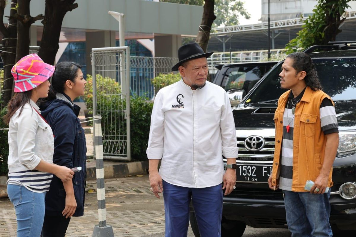 Jadi cameo, Ketua DPD RI siap dukung industri perfilman Indonesia