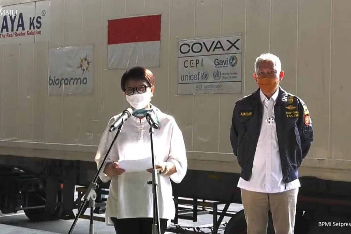 Indonesia terima batch ketiga vaksin COVID-19 AstraZeneca dari fasilitas COVAX