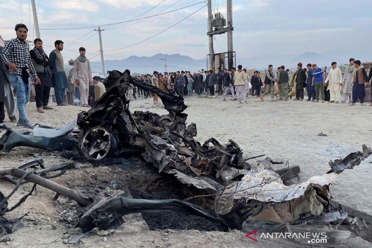 Bom ledakan sebuah bus di Afghanistan