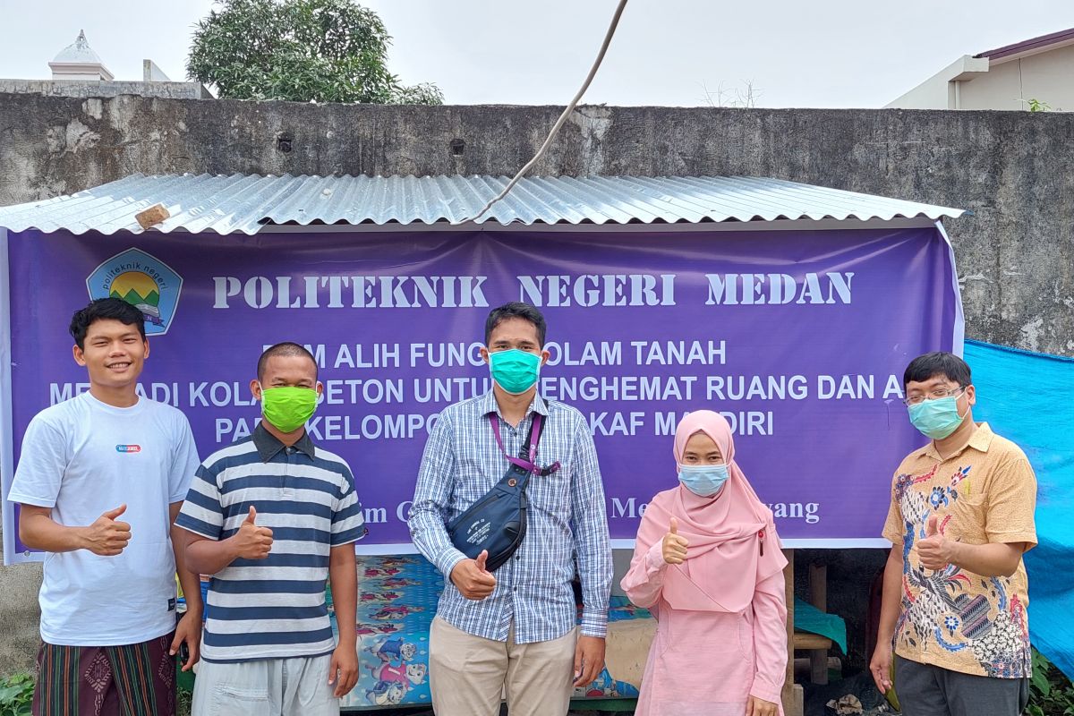 Politeknik Negeri Medan lakukan PKM tentang budidaya ikan lele