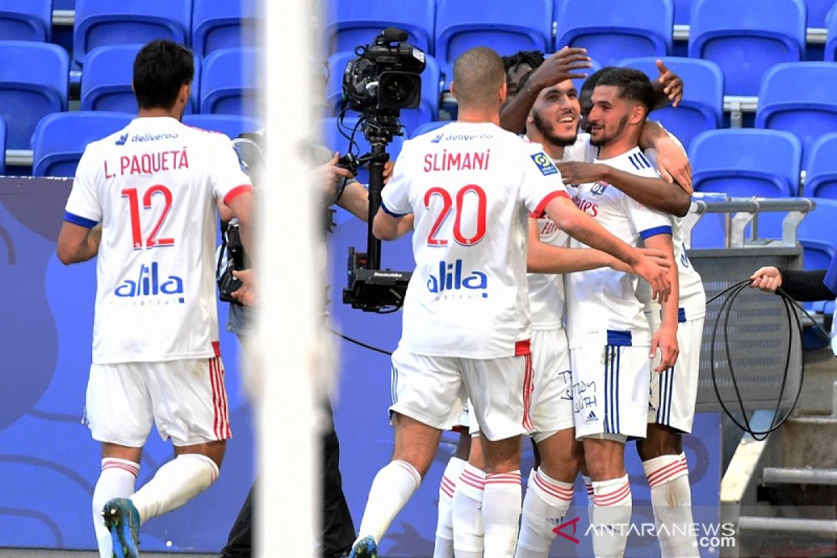 LIga Prancis - Lyon sodok tiga besar selepas hantam Lorient 4-1