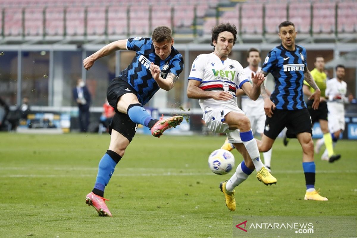 Liga Italia: Inter Milan lanjutkan tren nirkalah usai hajar Sampdoria 5-1