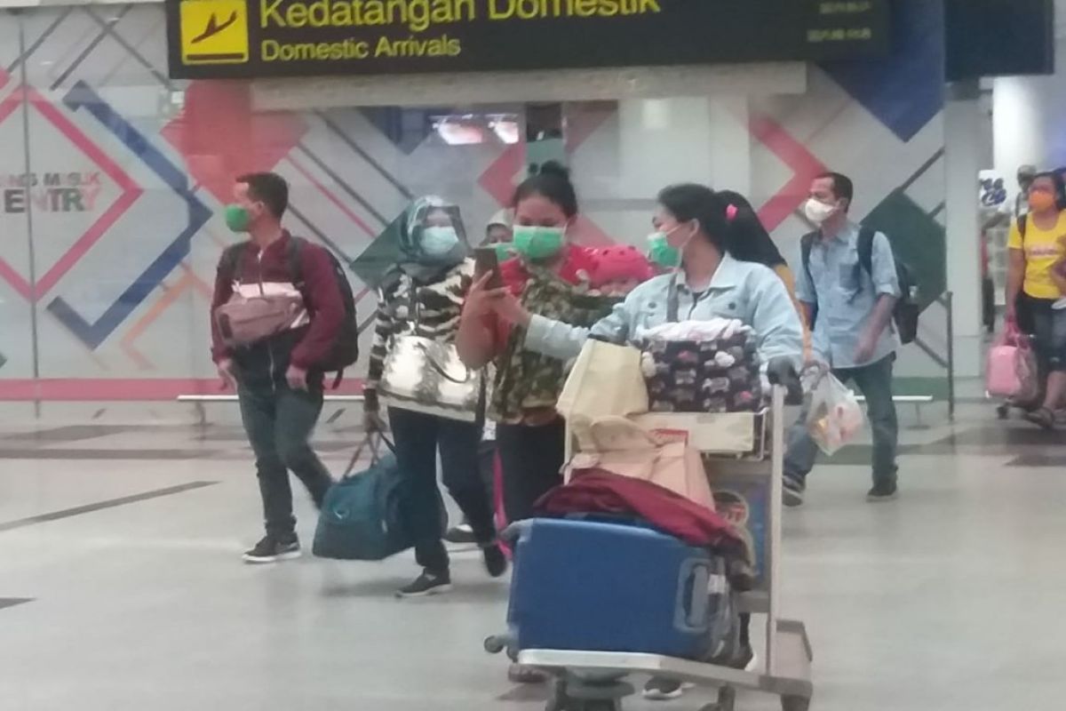 Peniadaan mudik hari keempat, Bandara Kualanamu layani 558 penumpang