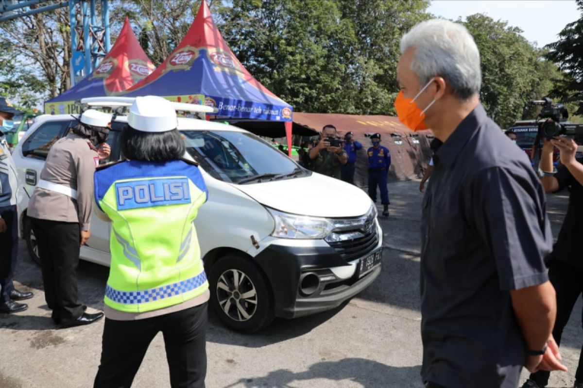 Ganjar minta bupati/wali kota antisipasi pemudik lolos