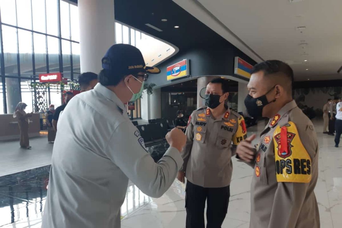 Kacab JR Banten dampingi Ketua DPR, Kapolri dan Panglima TNI tinjau penyekatan peniadaan mudik