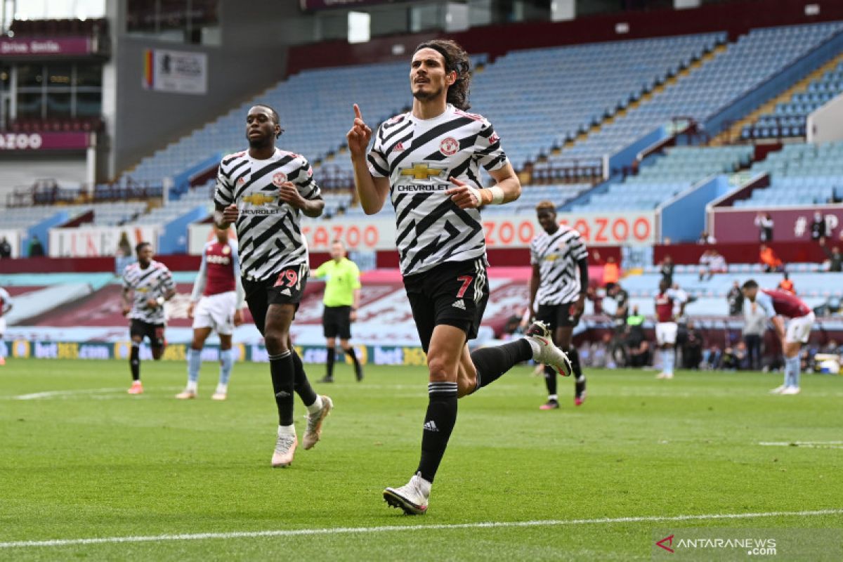 Man United bangkit untuk menang 3-1 di markas Aston Villa