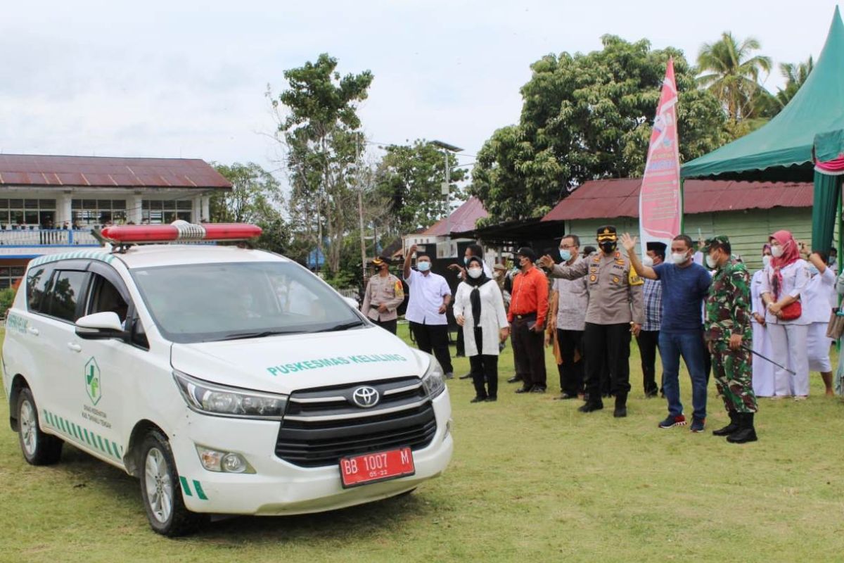 Bupati bersama Forkopimda launching vaksinasi mobile di Tapteng