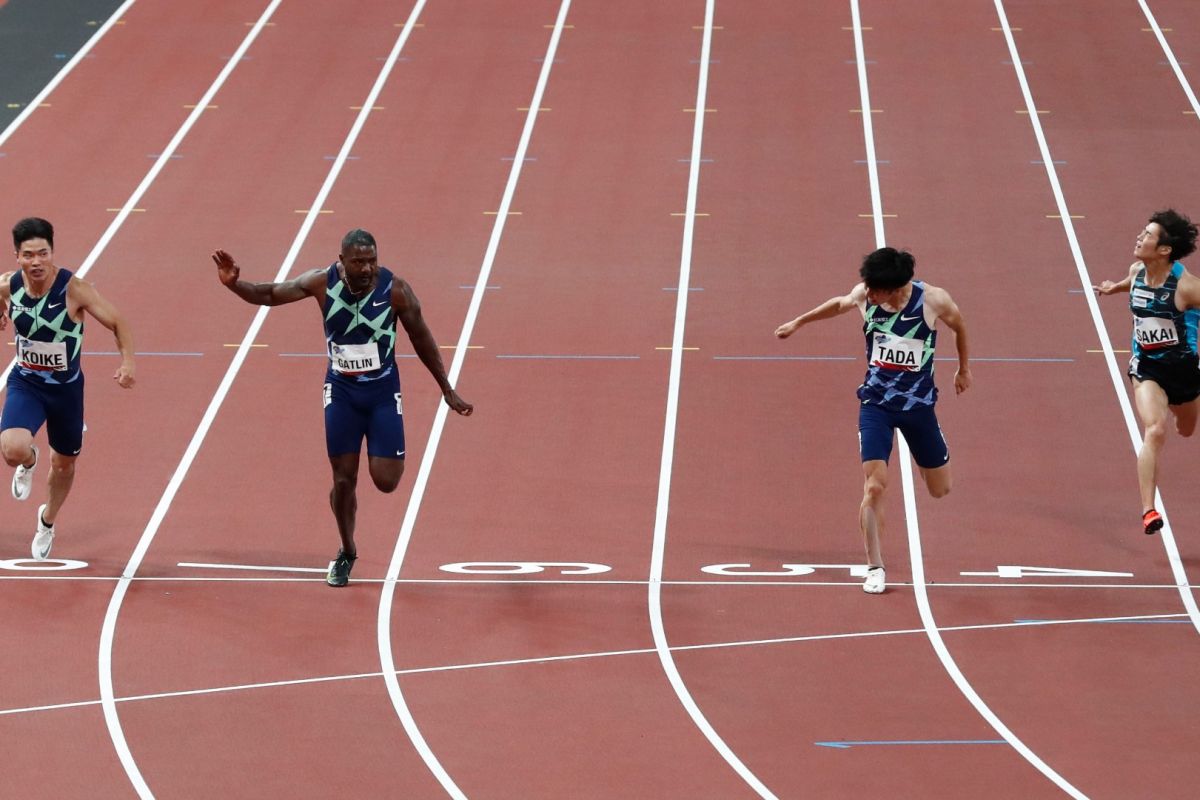 Justin Gatlin merasa aman ikuti uji coba Olimpiade Tokyo