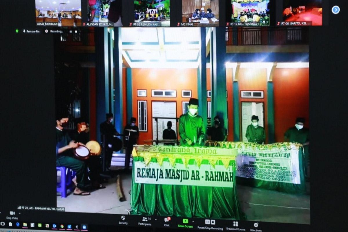 Demi menjaga tradisi "Arakan Sahur" Tanjabbar digelar secara virtual