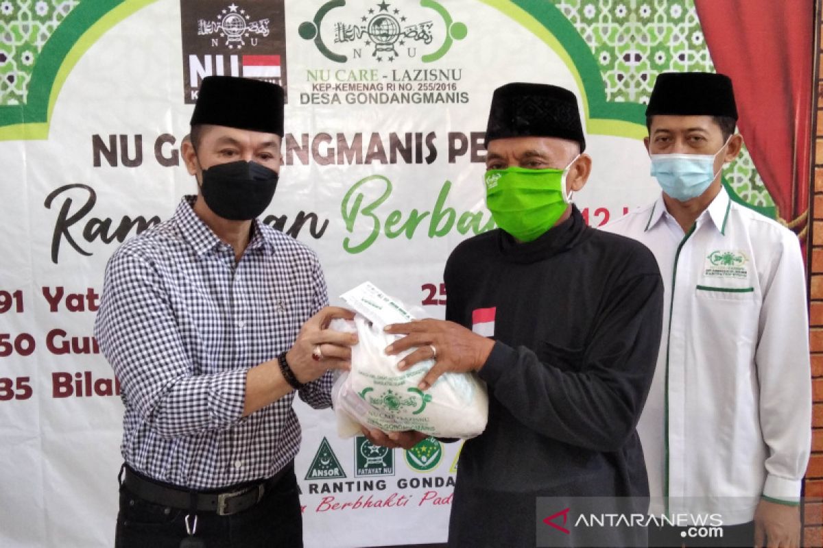 LAZISNU salurkan 1.500 paket bantuan untuk warga kurang mampu di Kudus