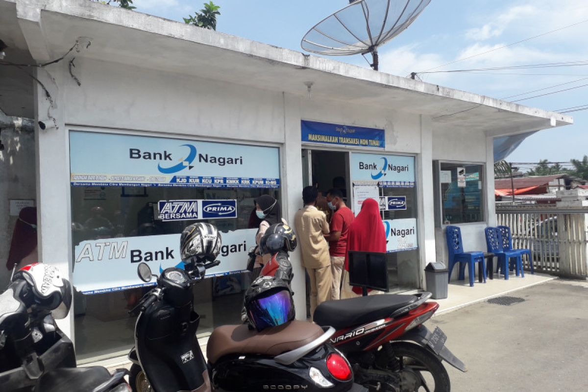 Transaksi di ATM Bank Nagari Simpang Empat Rp3 miliar lebih jelang lebaran