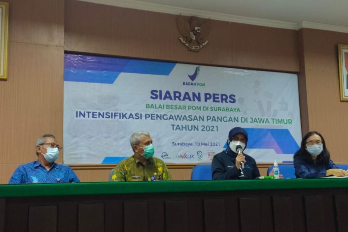 BBPOM Surabaya temukan 78,9 persen produk pangan tanpa izin edar