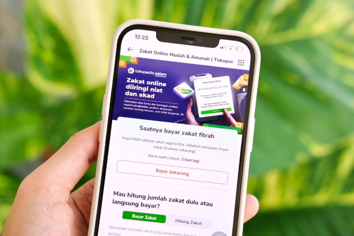 Transaksi zakat maal di Tokopedia meningkat hampir tiga kali lipat