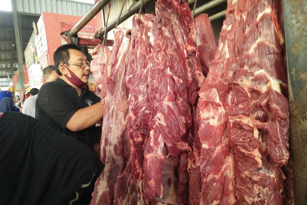 Jelang Lebaran, harga daging sapi di Bandarlampung Rp130 ribu/kg