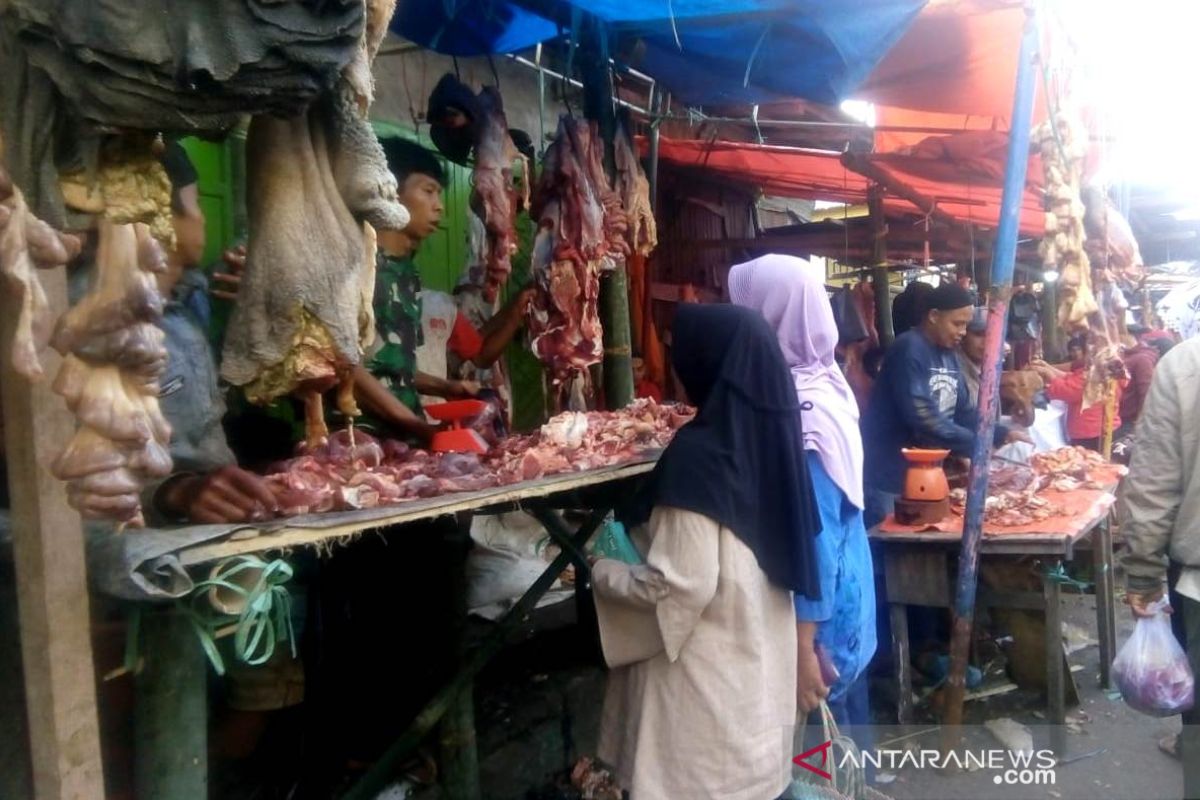 Harga daging sapi di Rejang Lebong Rp140.000 per kilogram