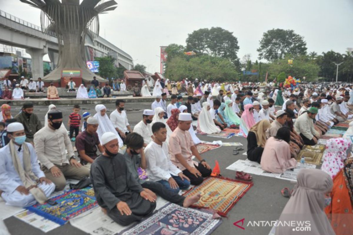 Hanya 30 Kelurahan di Palembang  boleh shalat  id di masjid, berikut ini nama-nama kelurahannya