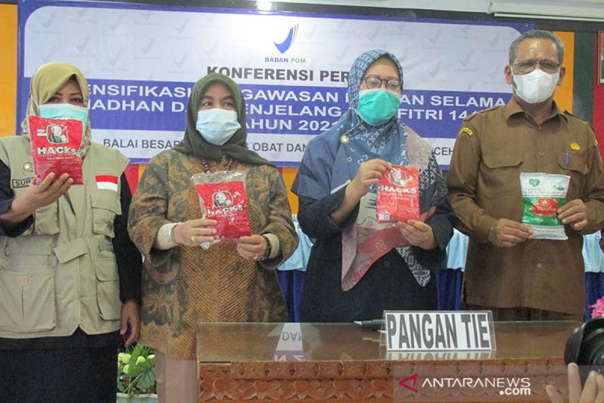 BBPOM sidak produk pangan di sejumlah pusat perbelanjaan di Banda Aceh