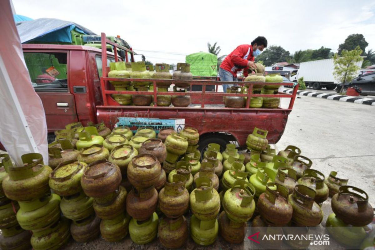 Pertamina harap Disperindag-kepolisian tindak penjual LPG di atas HET