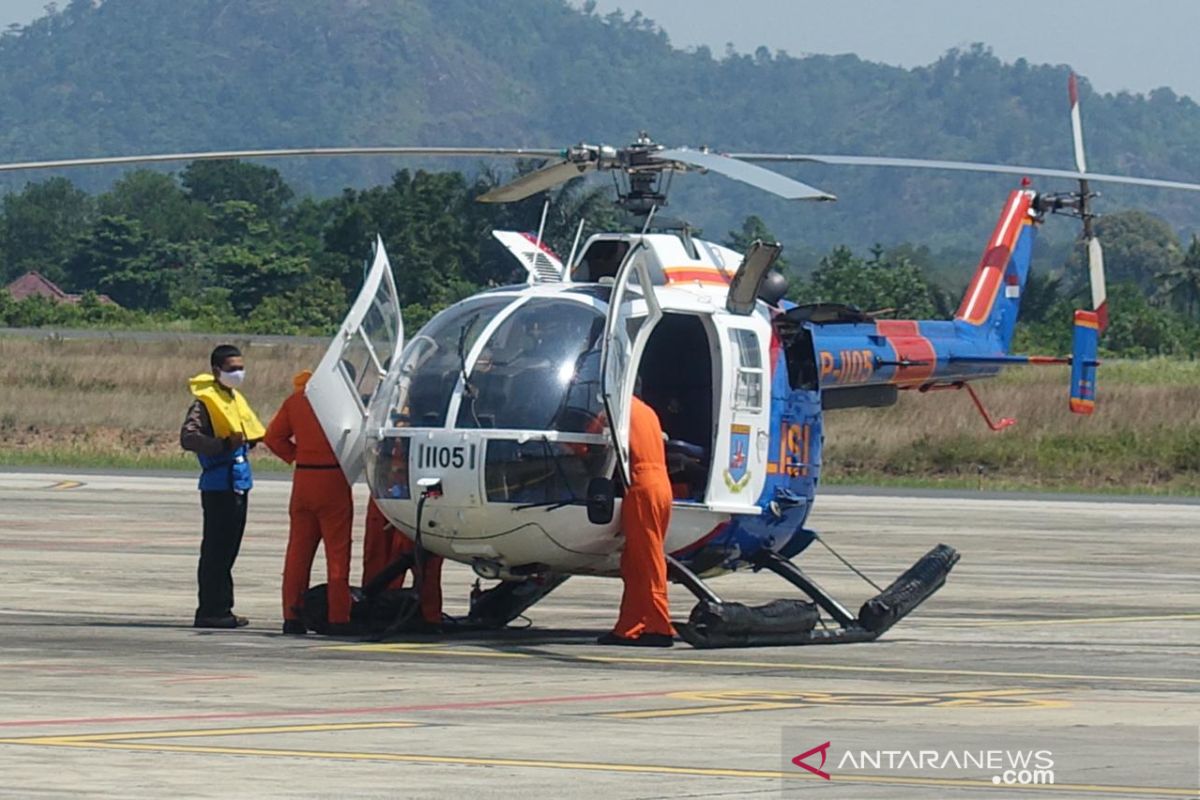 PLN dan POLDA Babel sinergi angkut material pembangkit gunakan helikopter