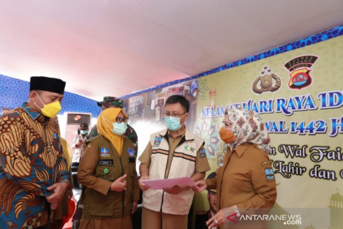 Empat daerah di Banten masuk zona rendah penularan COVID-19