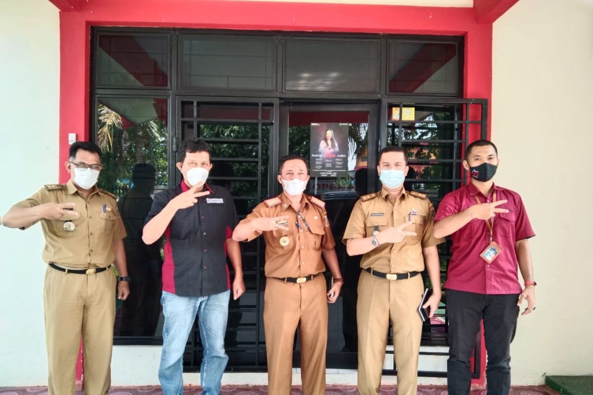 Kadiskomifotik Pemprov Lampung anjangsana ke Kantor ANTARA