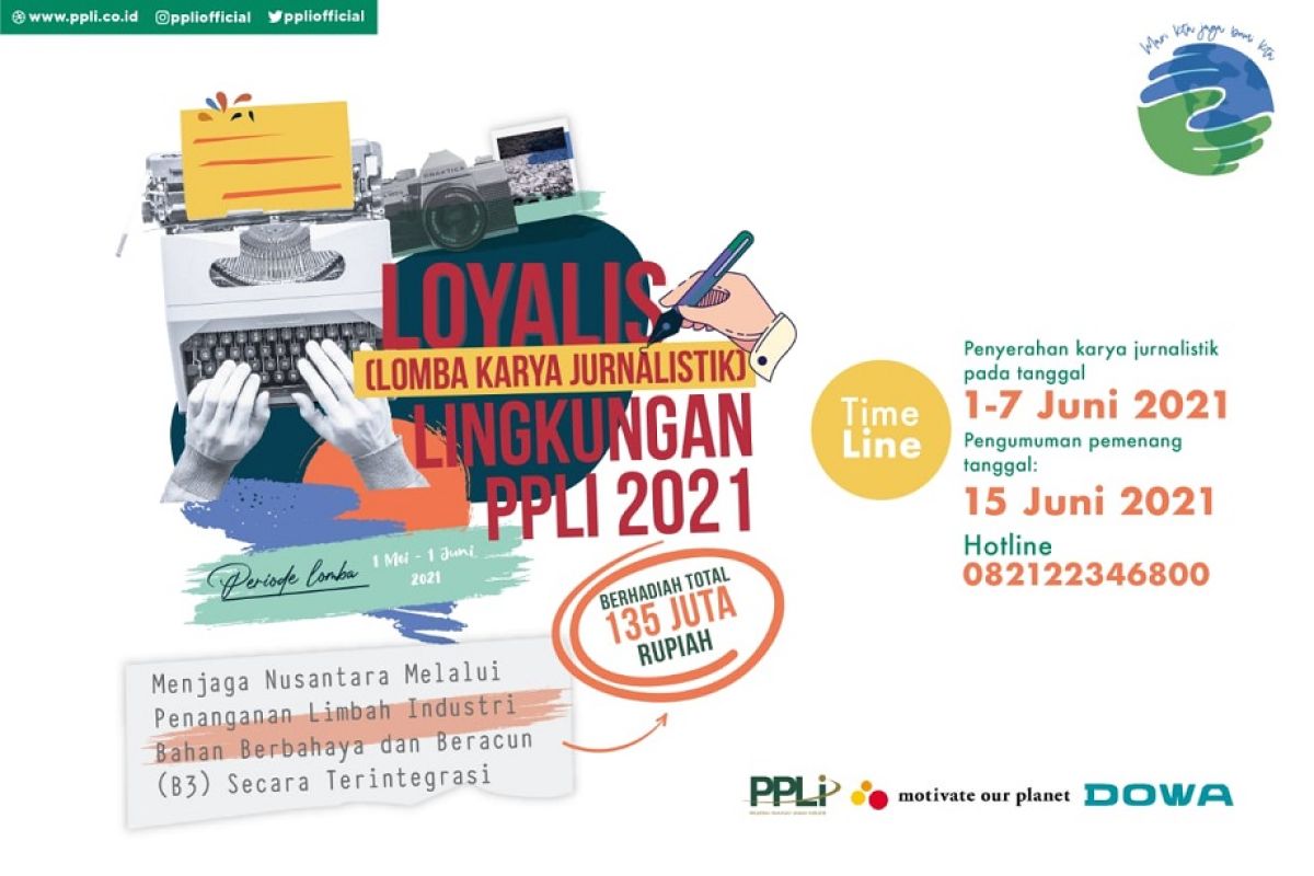 Ajak masyarakat kenali limbah B3 dan bahayanya, PPLI gelar lomba jurnalistik untuk insan pers