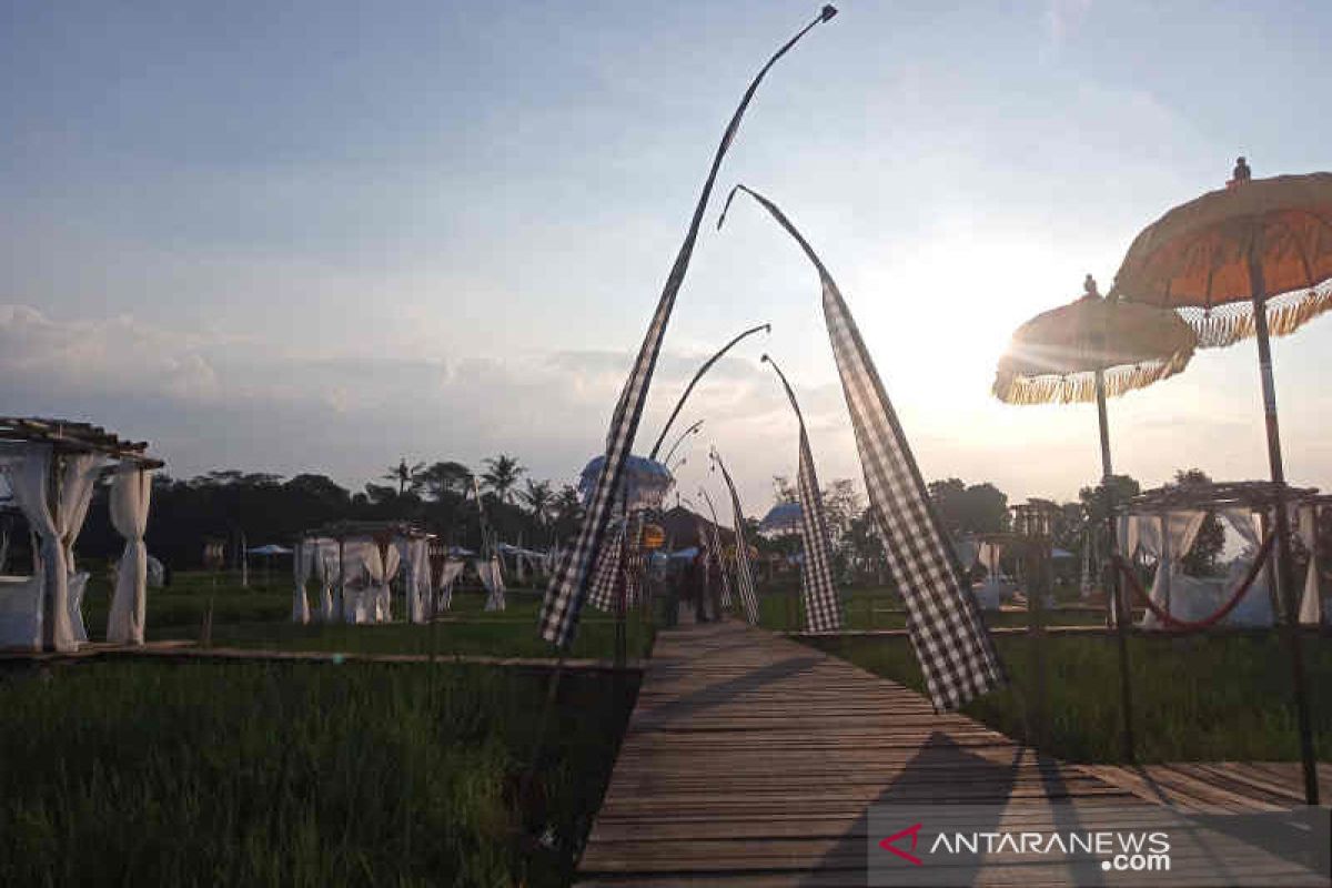 "Kampung Sabin" Cirebon tawarkan suasana liburan ala Ubud Bali