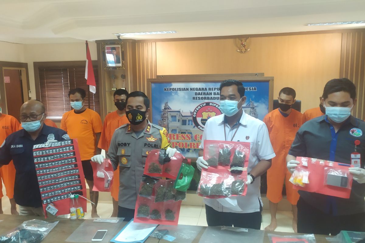 Polres Badung gagalkan peredaran narkoba jaringan lintas provinsi