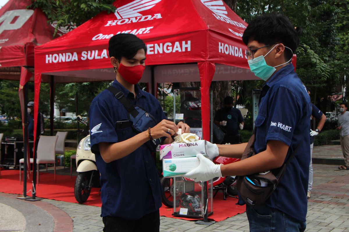 Honda gelar 'safety check' dan ganti oli gratis di Palu