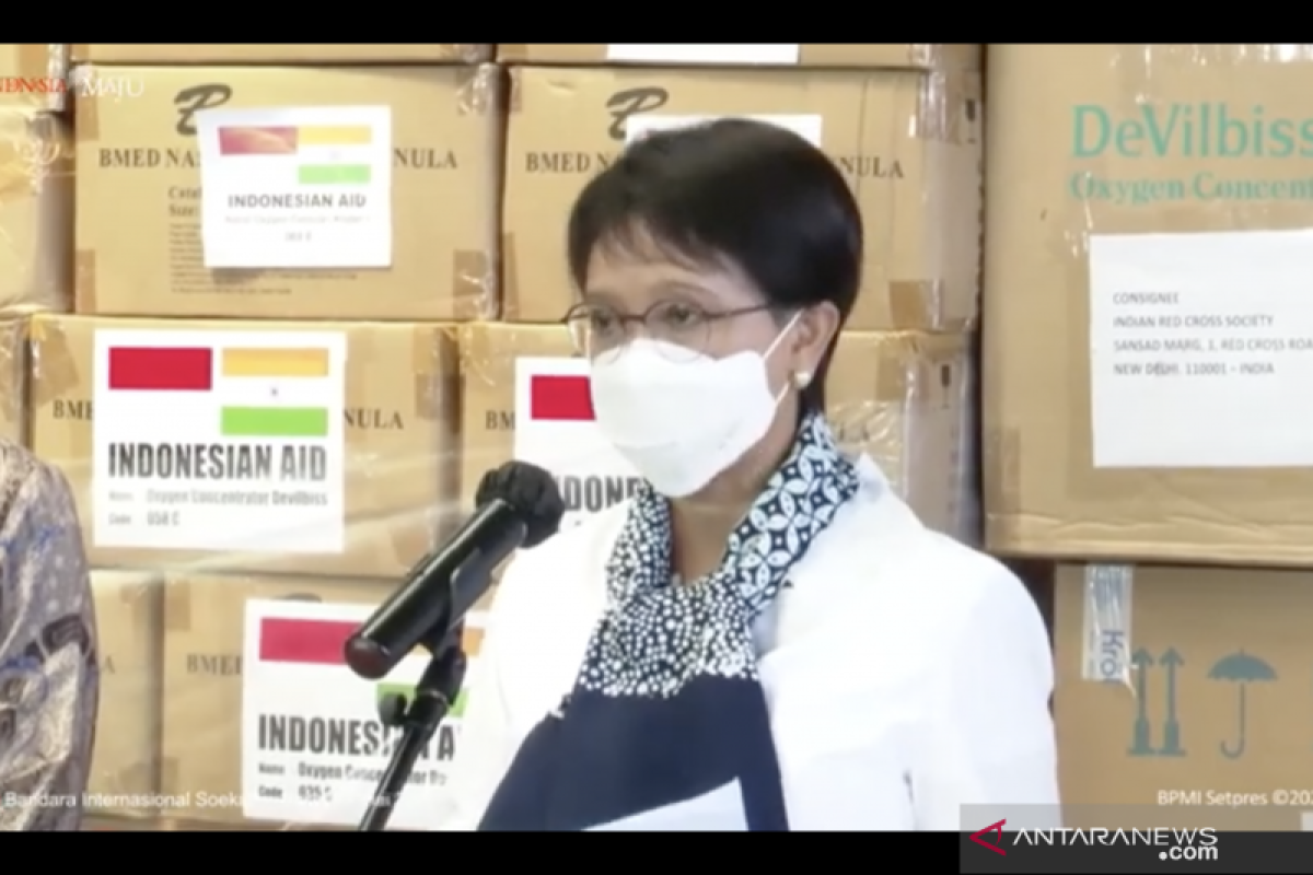 Indonesia provides oxygen concentrators to India to battle pandemic